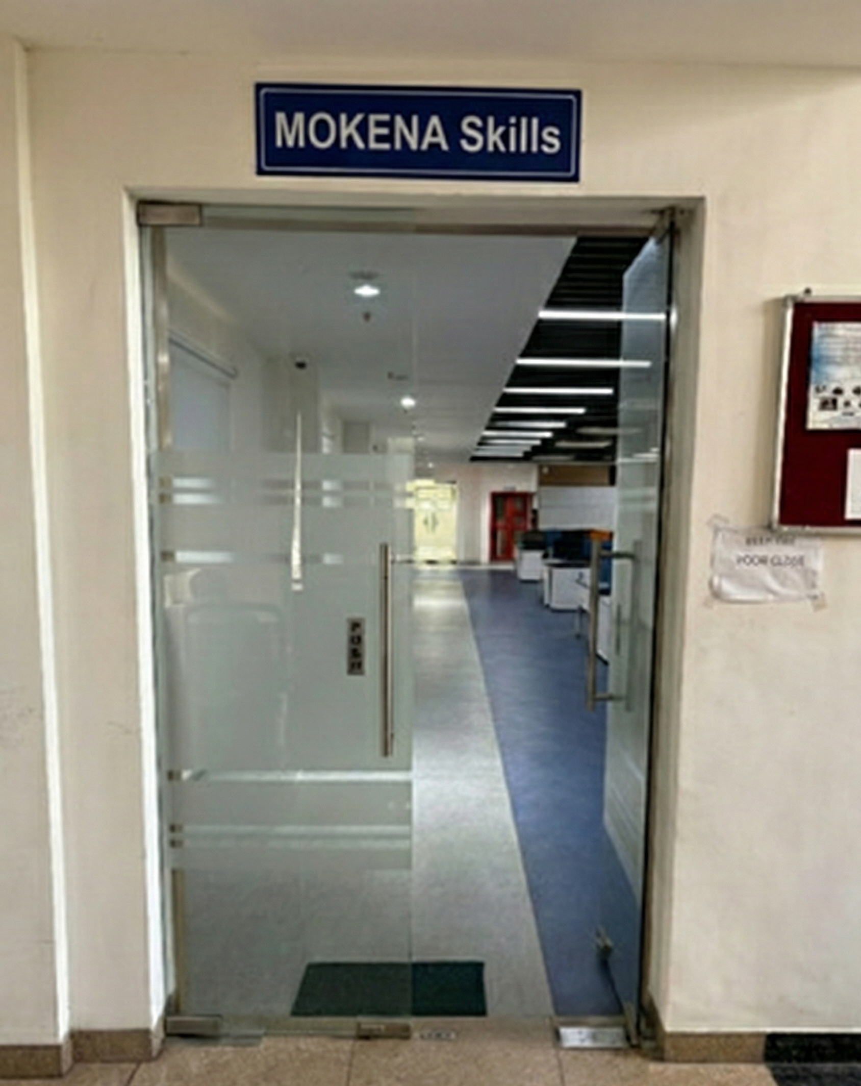 Students in a classroom